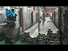 Quadratrohr aus Edelstahl